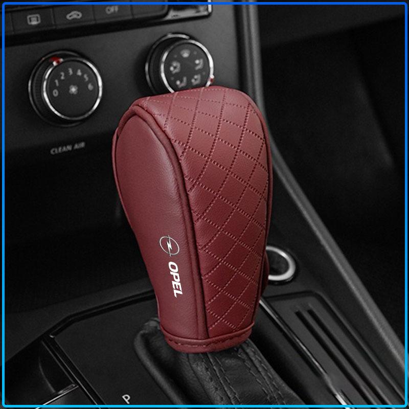 1Pcs Car Shift Handle Covers Non-Slip Change Lever Gearshift Cover For Opel Astra H G J Insignia Mokka Zafira Corsa Vectra B C D