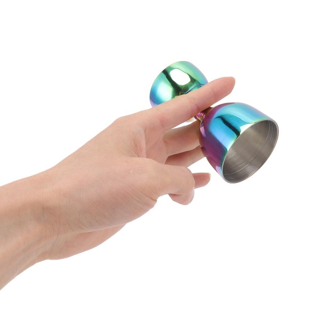 Stainless Steel Cocktail Jigger Wide Opening Alcohol Measuring Tools  For Cocktail Liquor