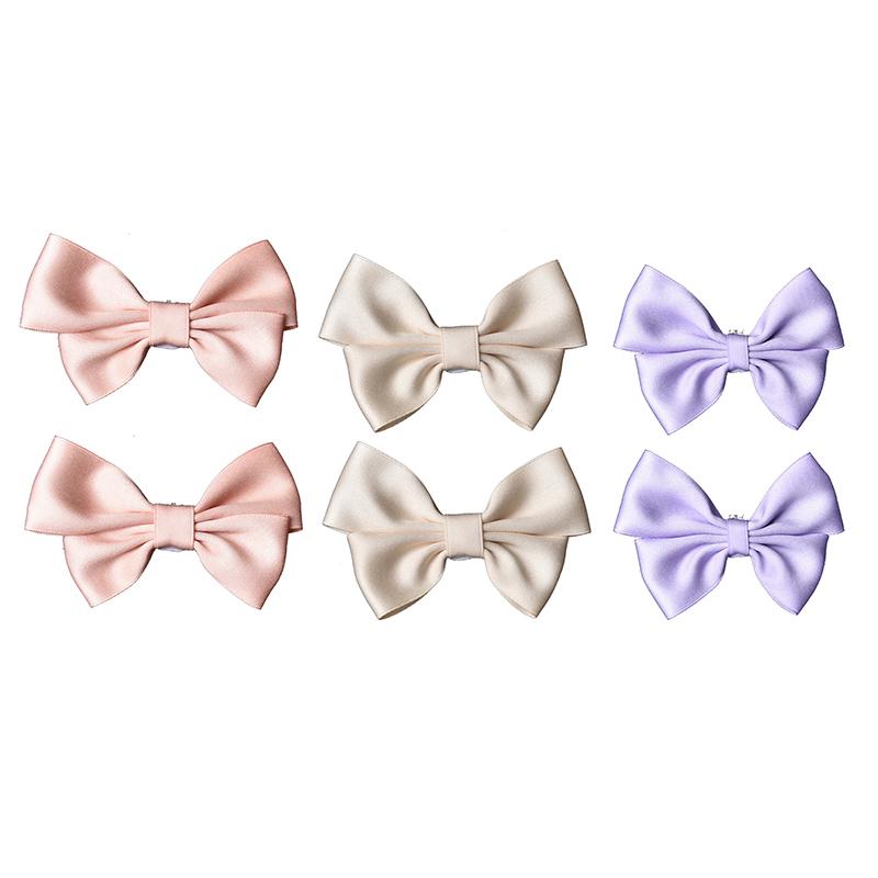 Pair of Women's Bow Shoe Clips, Charm High Heel Decorations, Bride Wedding Accessories, Shoe Buckles