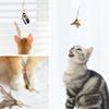 SONGWAY Cat Toys, Cat Teasers, Insects, Butterflies, Large Flying Bugs, 8 Pieces, with Fishing Rod