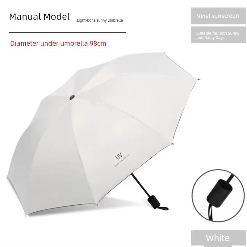 Automatic Dual-Purpose Anti-Uv Large-Rib Sun Umbrella, Thickened and Reinforced, 70% off Multi-Rib Sunshade Umbrella, Rain and Sun Umbrella