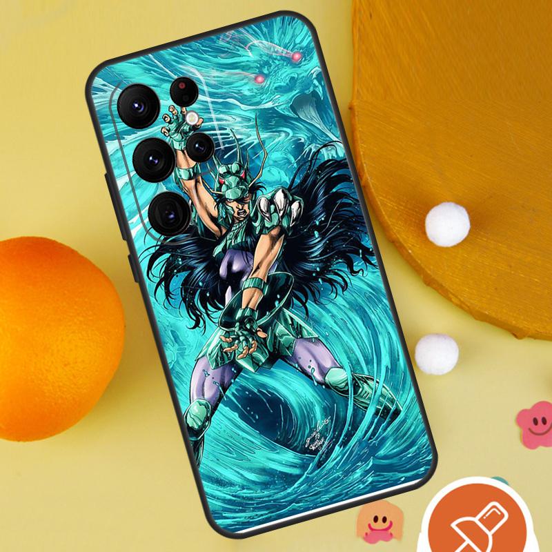 

Saint Seiya Shiryu Phone Case For Samsung Galaxy S25 Ultra S23 S22 S21 Ultra S9 S10 S20 Plus S24 FE Funda Cover Galaxy S24 Plus
