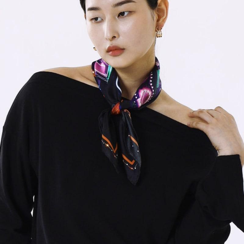 ONSZ Neon Jukebox Silk Scarf