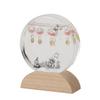 Chatani Glass Float Thermometer, Round, "Moomin" Design, W10 X D3.5 X H12.5cm, "FunScience" Item No. 152-333232