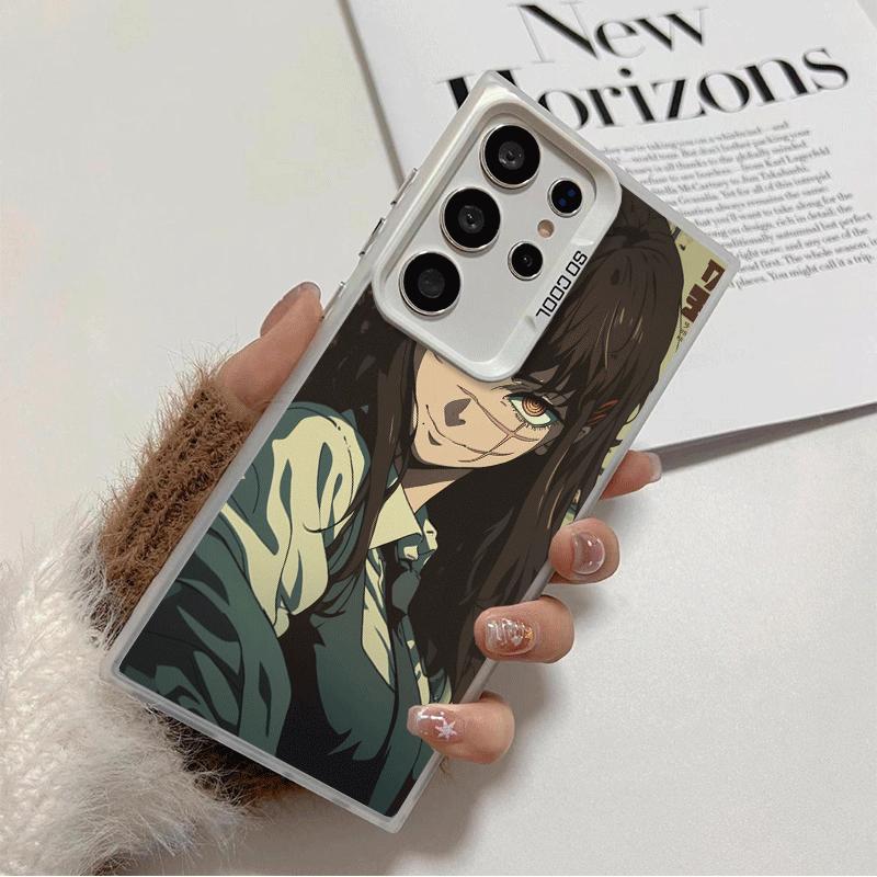 

Anime Character Yoru War CSM Soft Phone Case for Samsung Galaxy S24 S25 FE S26 Edge S23 Ultra S22 Plus S21 + Shockproof Cover Ba Samsung S26 Edge