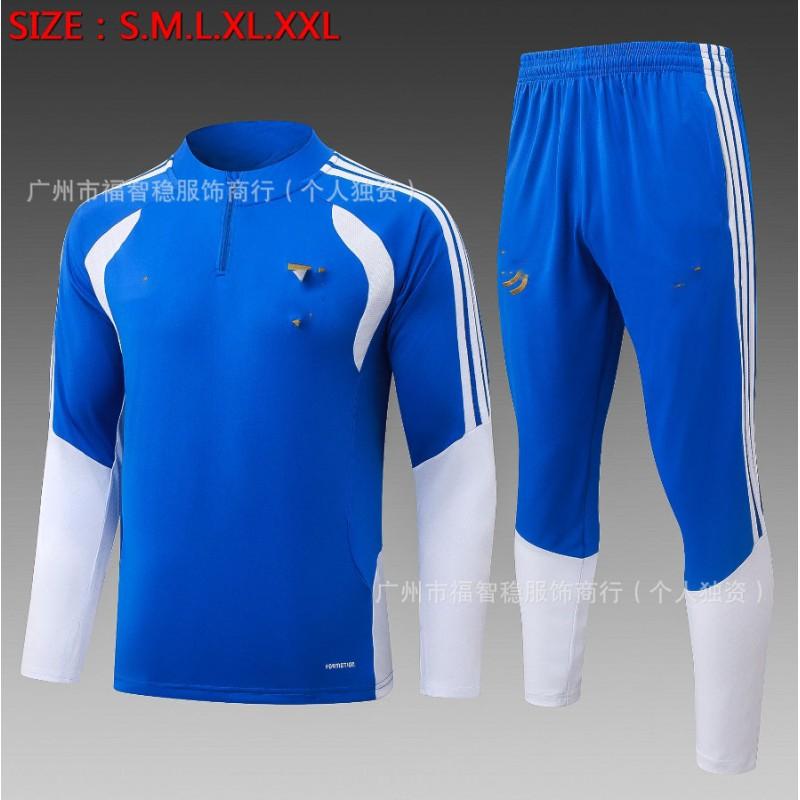 2026-2027 Football Training Suit Set Men Women Unisex Long Sleeve Sports Tracksuit Arsenal Barcelona Real Madrid Inter Milan