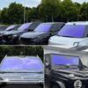 Lila Auto-Fenster-Sonnenschutz Hitzeschutzfolie