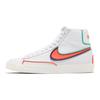 Nike Blazer Mid 77 Infinite White Blue Void Crimson Men Sneakers Roma-Green Bright-Crimson DA7233-102