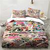 Down Duvet Cover Cartoon T-The Powerpuff Girls Bedding Sets - Anime Cosplay Cute Queen King Size Double Bed Full Size Gifts