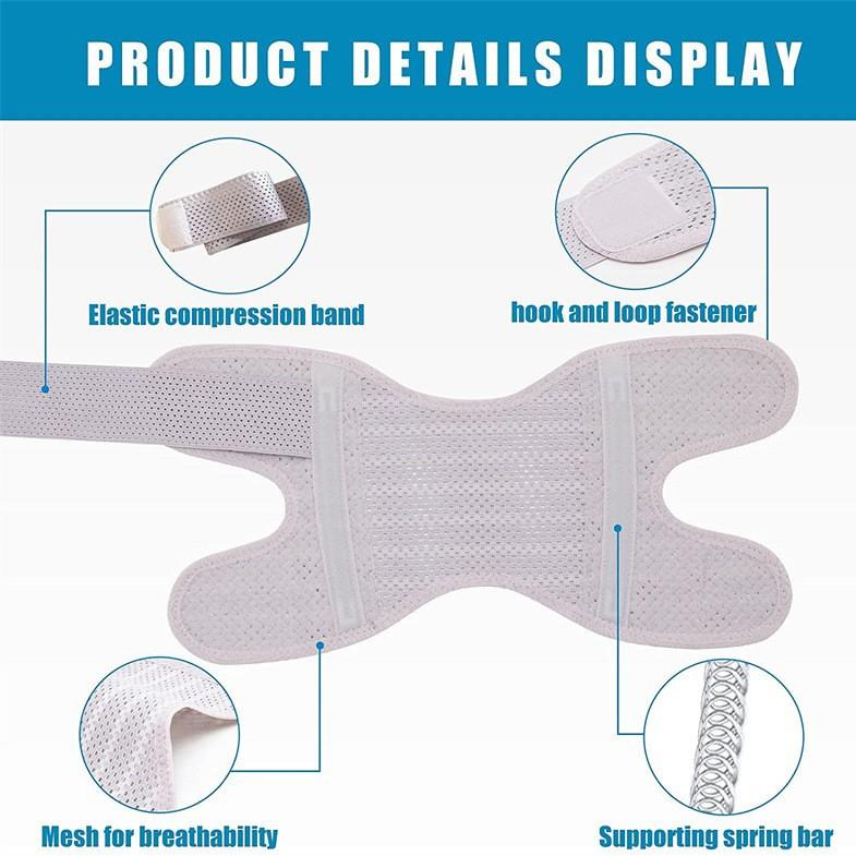 Sport Knieschoner Basketball Laufen Riemen Druckbeaufschlagte Beinpolster Federstütze Meniskus Patella Riemen Knieschoner