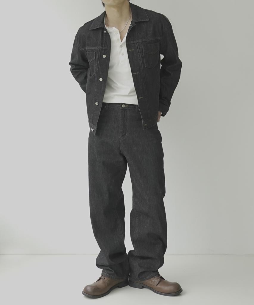 Siiiido Jonah Pf Silhouette Selvedge Raw Denim Jacket #2