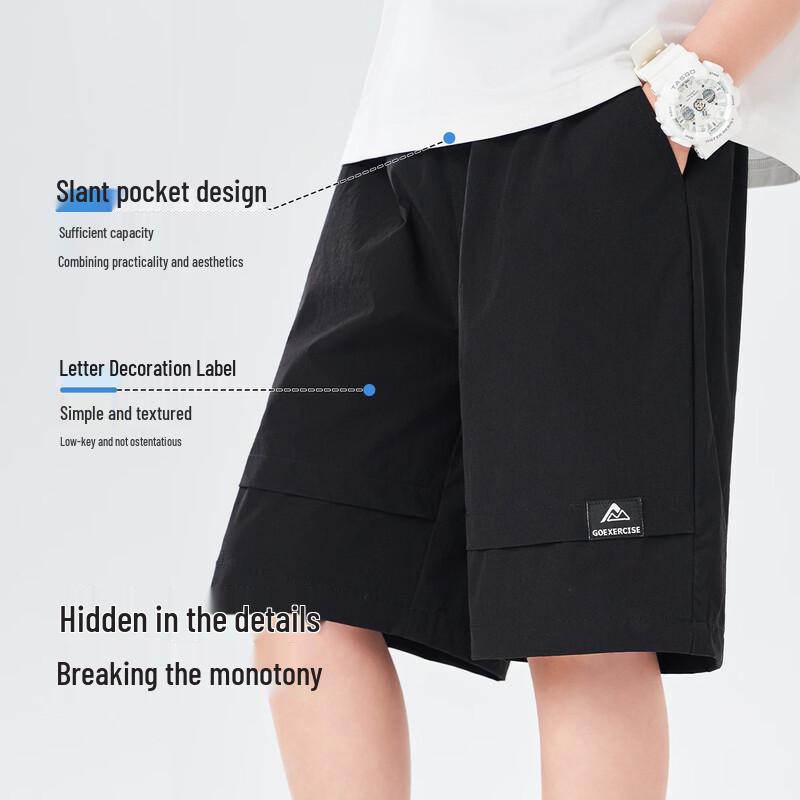 Romon Boys' Summer Sports Woven Shorts