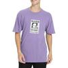 Vans X One Piece Pirate King Series Robin Print Short Sleeve T-Shirt Unisex Tops Deep-Purple VN00005YZB2