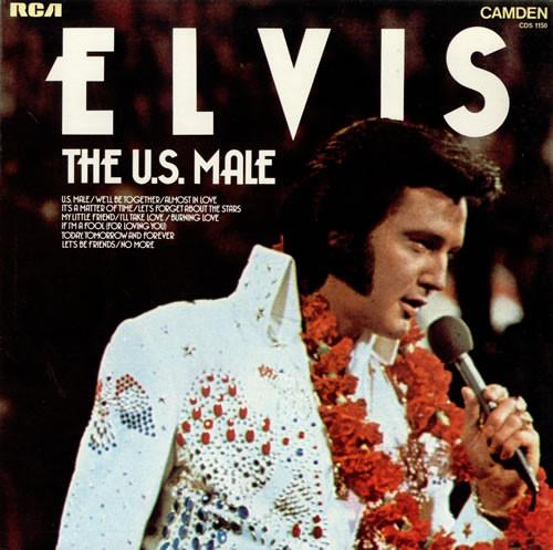 

LP Record ELVIS PRESLEY - The U.S. Male CDS1150 RCA Camden 1975 UK Rock Used