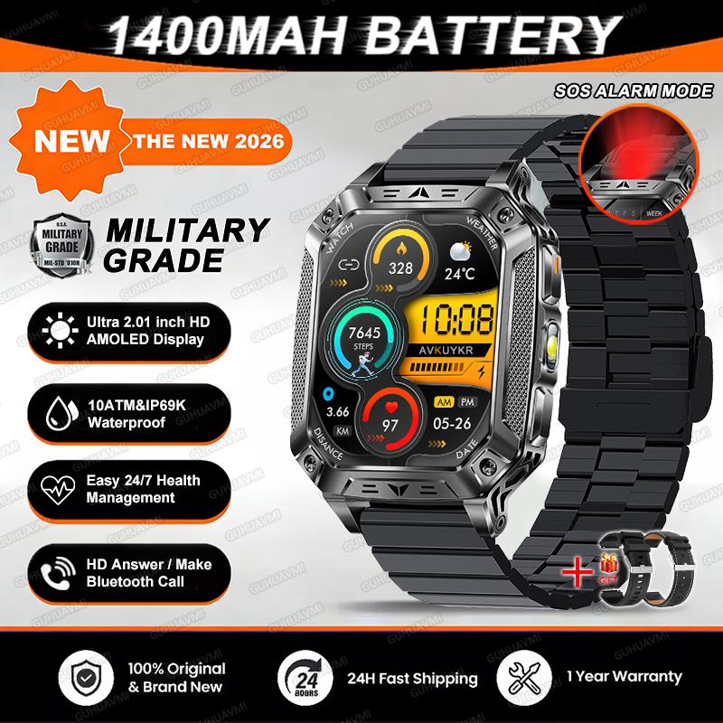 New 1400mAh Super Capacity Battery Smart Watch GPS path tracker Outdoors Military Adult Clock 10ATM Waterproof Swim Smartwatch