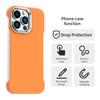 For iPhone 13 Pro Max Magnetic Case Frameless Ultra Thin TPU+PET Phone Cover Reinforced Corners