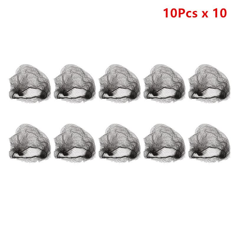 10-100Pcs Elastic Nylon Hairnet Hair Nets For Wigs Weave Invisible Hair Soft Lines Dancing Hairnet for Bun Hair Styling Tools