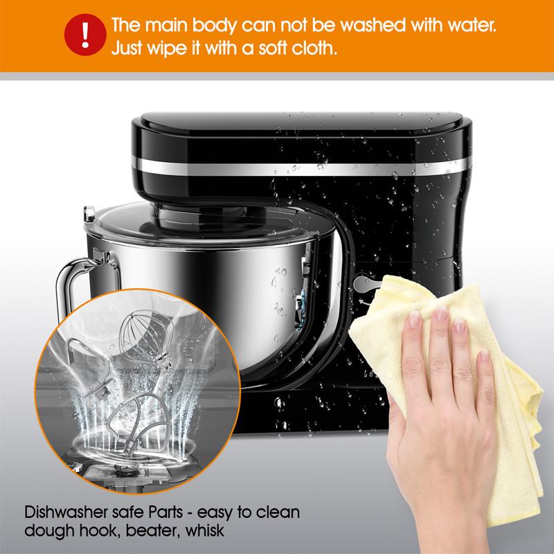 Professional Stand Electric Mixer 1000W High Speed Food Processor Multifunctional Kitchen Desktop Egg Whisk Blender