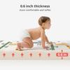 Baby Play Mat for 59''x 59''Playpen,Reversible,0.8 in Thick Waterproof Playmat,Anti-Slip Floor Playing Mats