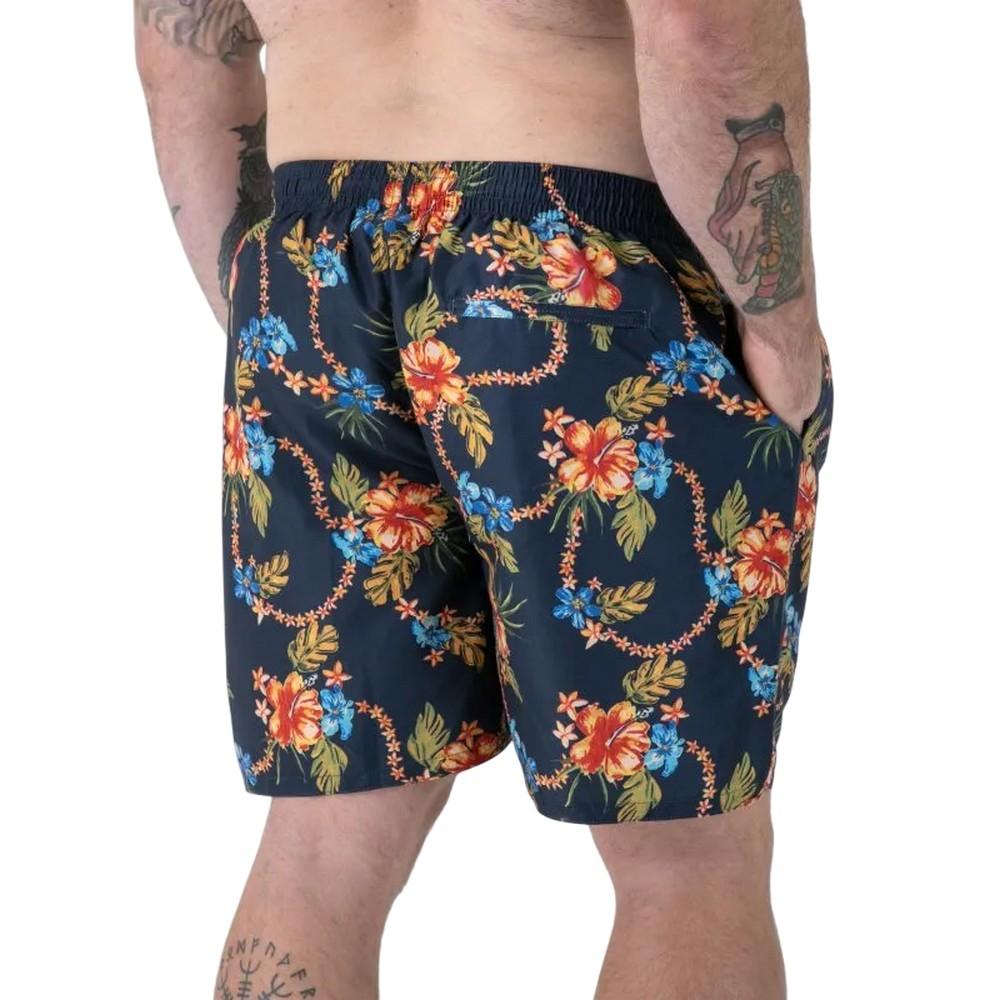 Duke Mens Dawson D555 Hawaiian Kingsize Swim Shorts