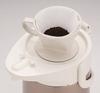Pearl Metal Air Pot, 2.5L, Double, Stainless Steel, Insulated, Tabletop, Wide Mouth, Metal Brown, H-6339