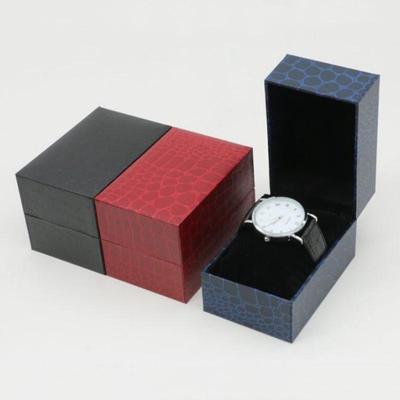Minimalistische Uhrenbox: Einzelne Armbanduhr Geschenk- und Schmuckaufbewahrungs-Ausstellungsbox