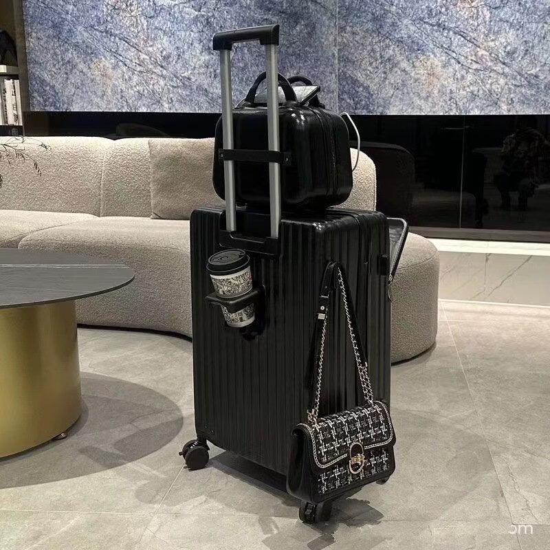 Lishen Front-Opening Carry-On Trolley Luggage