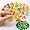 10/20/30Pcs Mini Turtles Glowing In The Dark Miniatures Animal Resin Figurines Micro Landscape DIY Garden Decoration