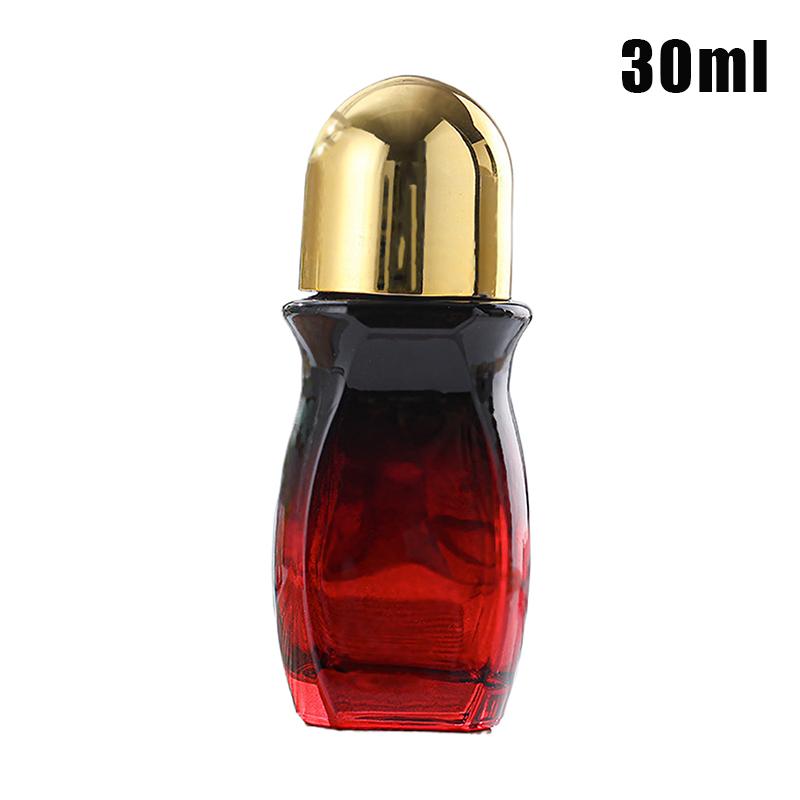 Essential Oil Roller Bottle Empty Refillable Clear Glass Roller Bottle Perfume With Roller Travel Cosmetic Container Cosmetic