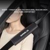 Breathable Leather Shoulder Pad for Haval Car Seat Belt