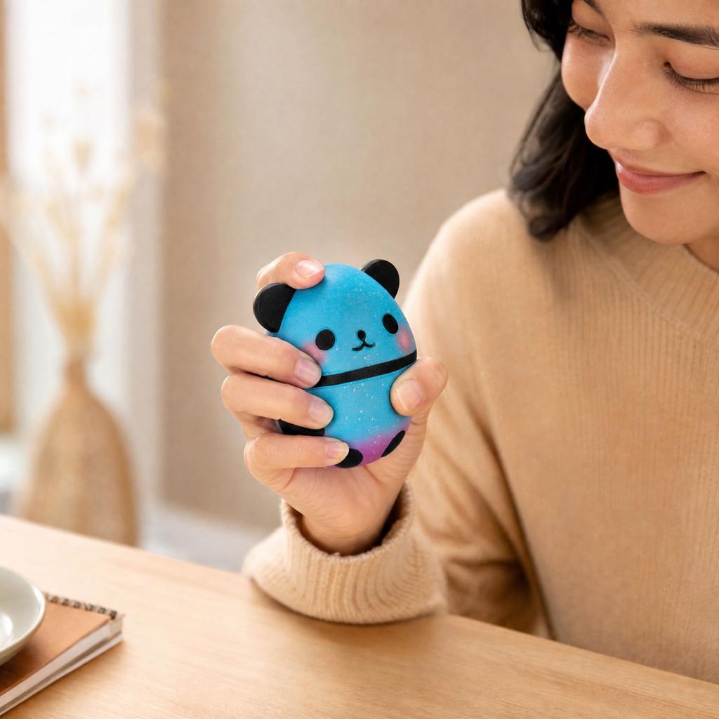 Toy Cute Stress Ball for Kids and Adults Sensory Desk Decor