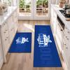 North Melbourne Kangaroos Flannel Kitchen Floor Mat – Non-Slip, Absorbent and Easy to Clean Suitable for Kitchens, Entryways Bedroomsand Bathrooms
