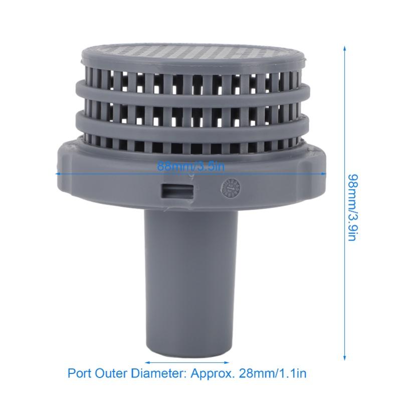 2PCS Pool Strainer Connector 11070 11072 Plastic Swimming Pool Water Jet Connector Replacement For Intex 25022E