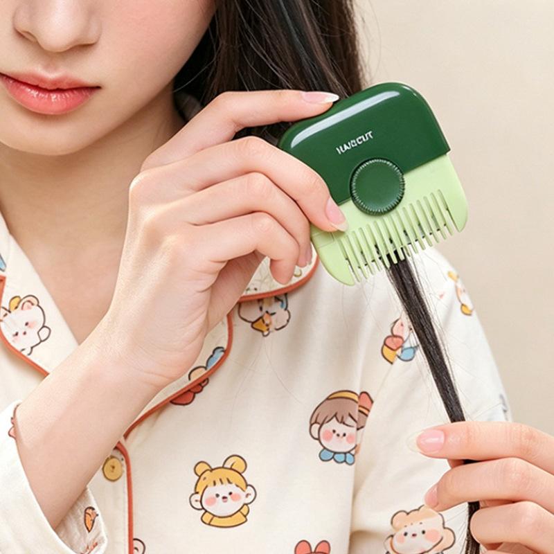 Hair Clipper Comb Multi-functional Two-in-one Household Hair Trimmer for Girls, Babies, and Women with Short Hair.