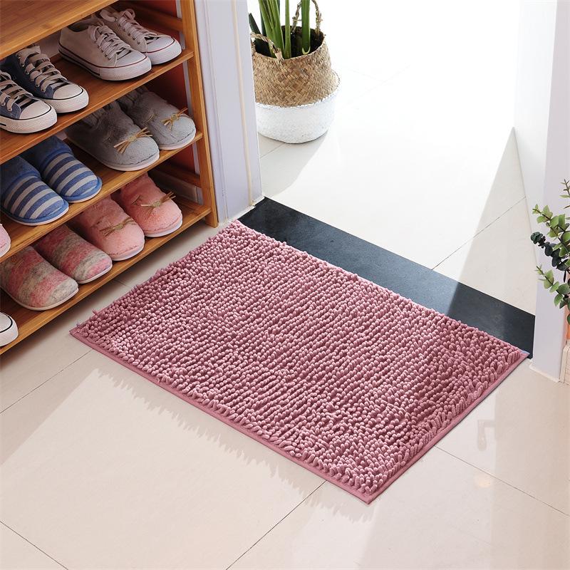Hot-Selling Chenille Absorbent Anti-Slip Mat for Bedroom, Entrance, Bathroom & Bathtub