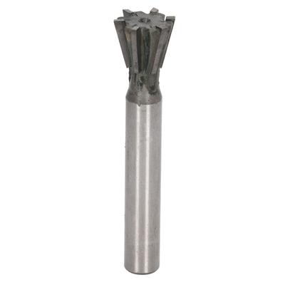 Dovetail Milling Cutter with General Straight Shank Alloy 6 Flutes Dovetail Cutter Cutting Tools