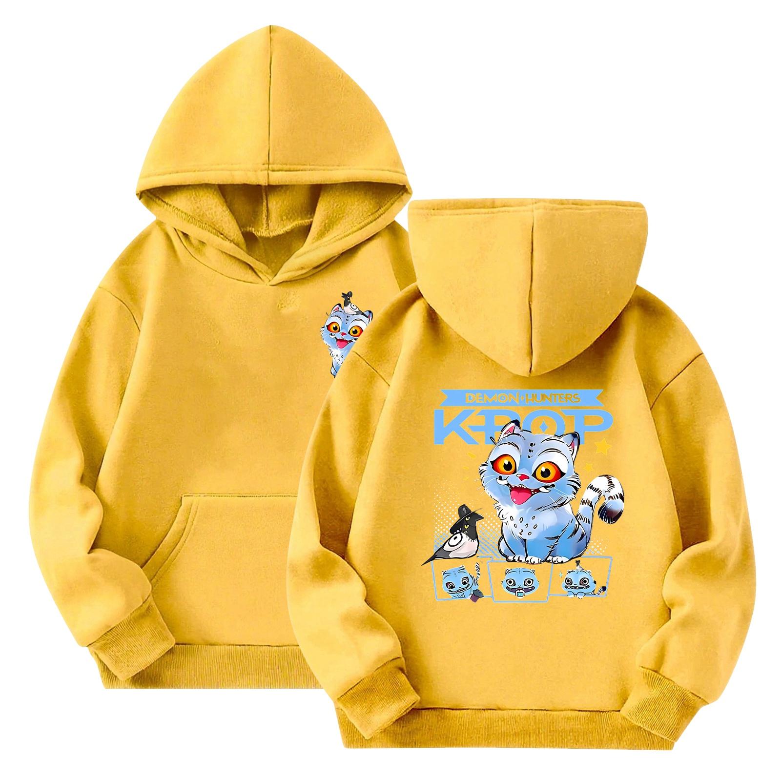 

Женская толстовка с капюшоном и градиентным принтом, с длинными рукавами, свободная женская толстовка, толстовка 160 жёлтый