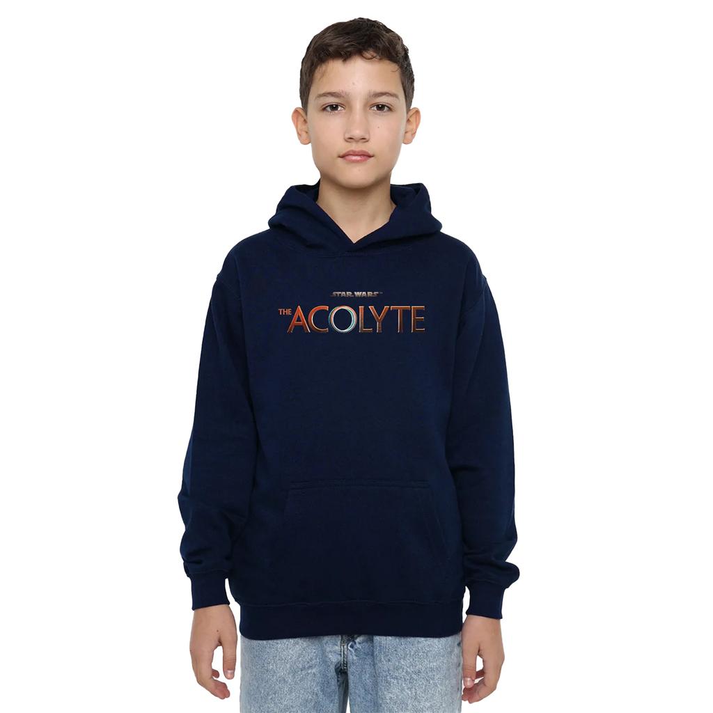 Disney Star Wars Childrens/Kids The Acolyte Full Logo Hoodie