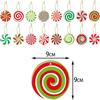 16 Pcs /set Hanging Xmas Tree Candy Pendant Colorful Christmas Party Decor  Home