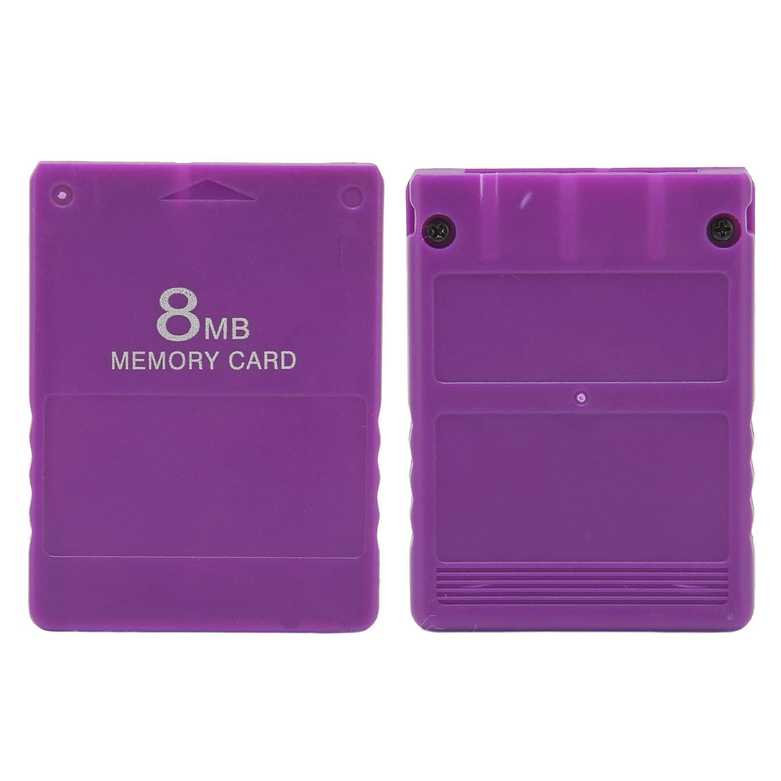 

For PS2 8MB Memory Card Plug and Play FMCB1.966 High Speed Game Memory Card AccessoriesPurple фиолетовый