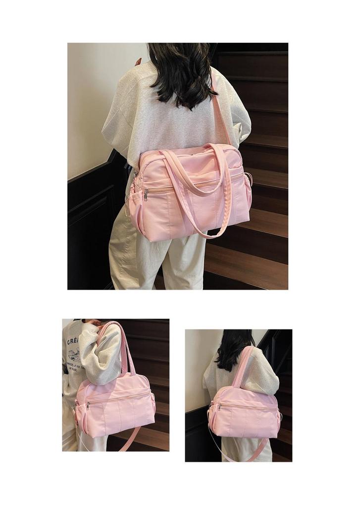 Women's Large Capacity Travel Bag, Wet/Dry Separation, Sports Fitness, Nylon, Water-Repellent