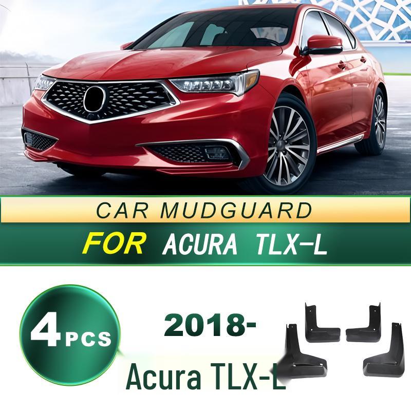 Soft Rubber Mud Flap Splash Guards for 2018 Acura TLX-L Tires
