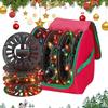 Christmas LED Light Storage Box Oxford Storage Bag For Christmas Decoration Multifunctional Holiday Storage Bag with U-zipper
