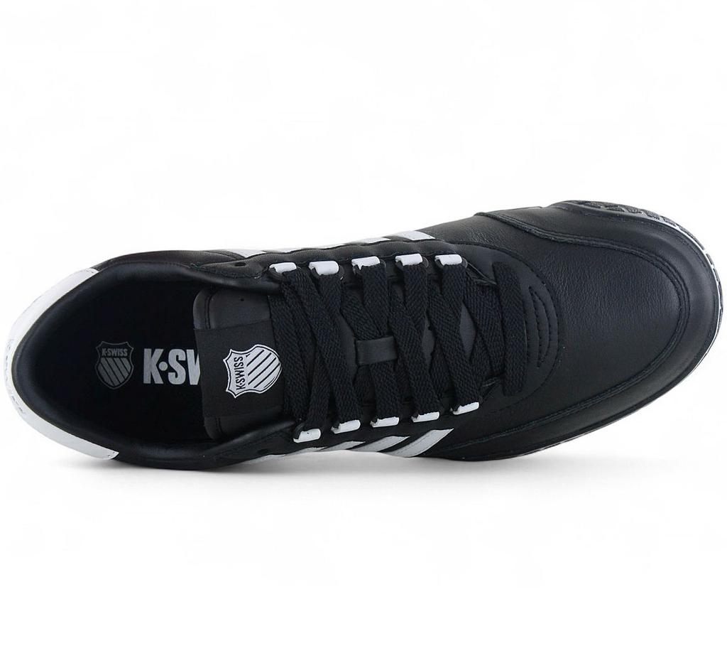 K-Swiss Vintage Trainer LTH Leather - Herren Sneakers Schuhe Schwarz 09462-013-M ORIGINAL