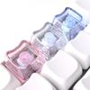 10Pcs Transparent Cat Shaped Keycaps 1U Blank Key Caps MAO Profile Keycaps  For MX Switch Keyboard