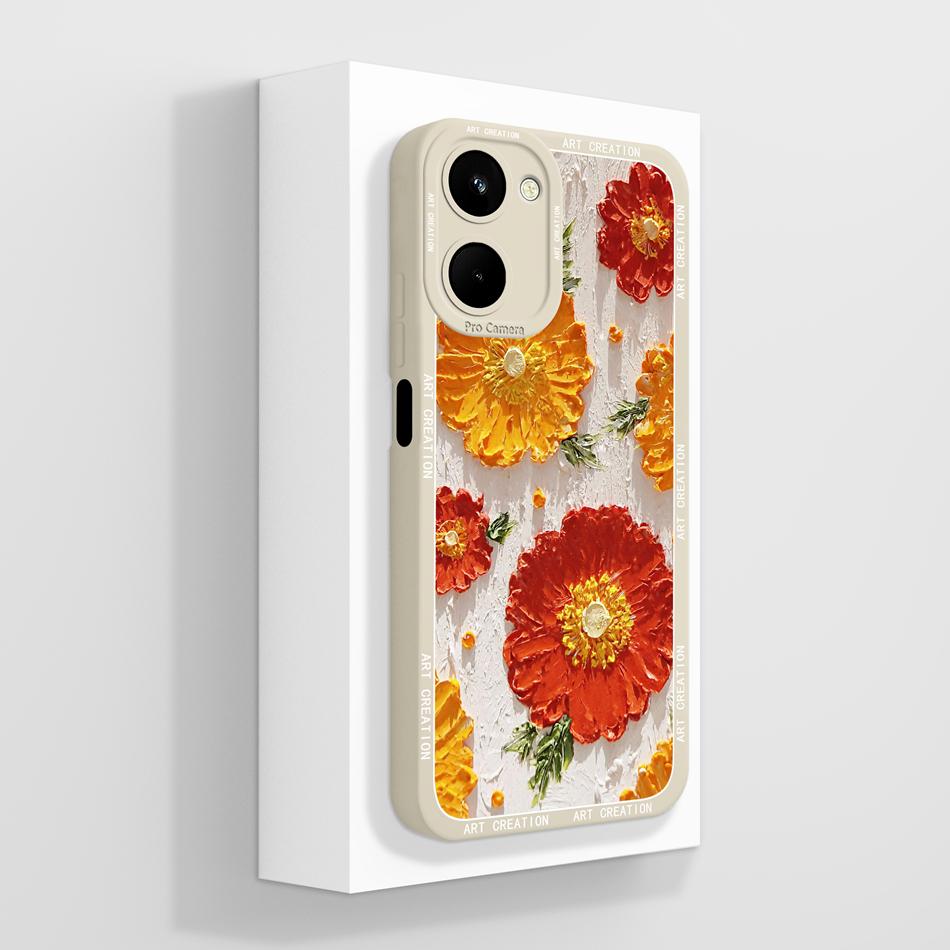 Etui Dla Realme 10 Pro Plus Funda Miękki Płynny Silikon Zaawansowany Tylny Pokrowiec Dla Realme10 4G 5G Wysokiej Jakości Ochrona Telefonu Coque