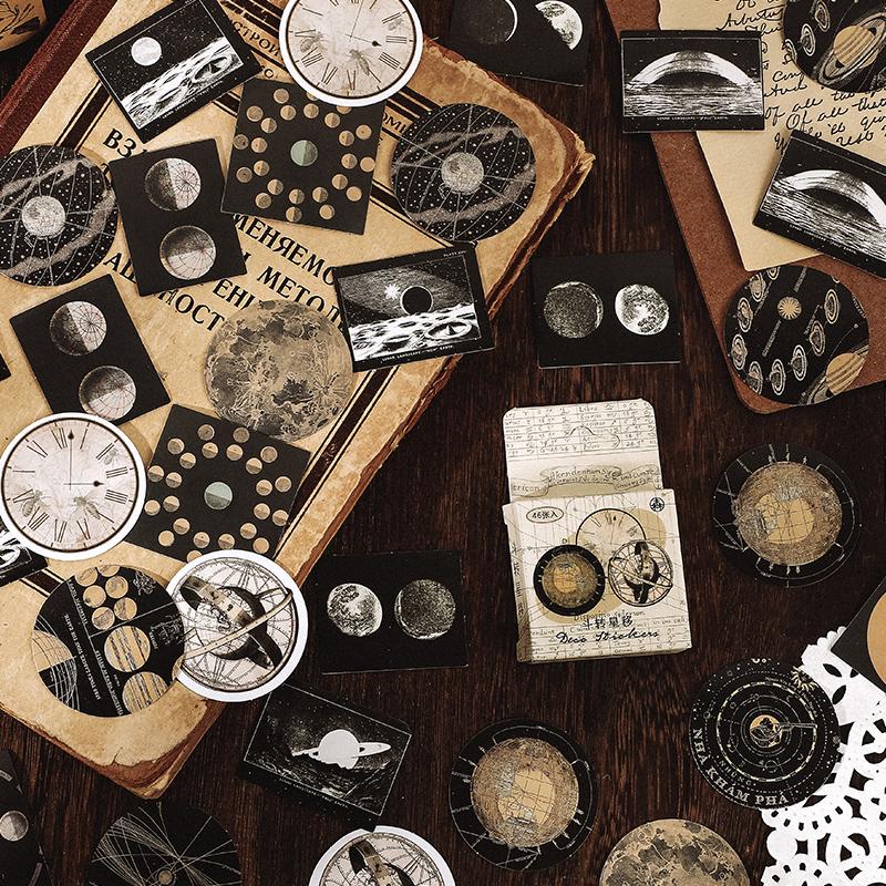 46 Pcs/box Mushroom Collection Decorative Stickers Scrapbooking Diy Stick Label Diary Stationery Album Journal Sticker