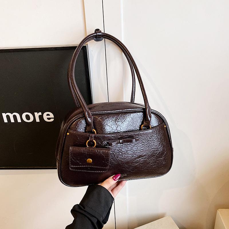 Premium texture large-capacity bag 2025 new women's bag autumn and winter versatile single shoulder underarm bag portable pillow bag