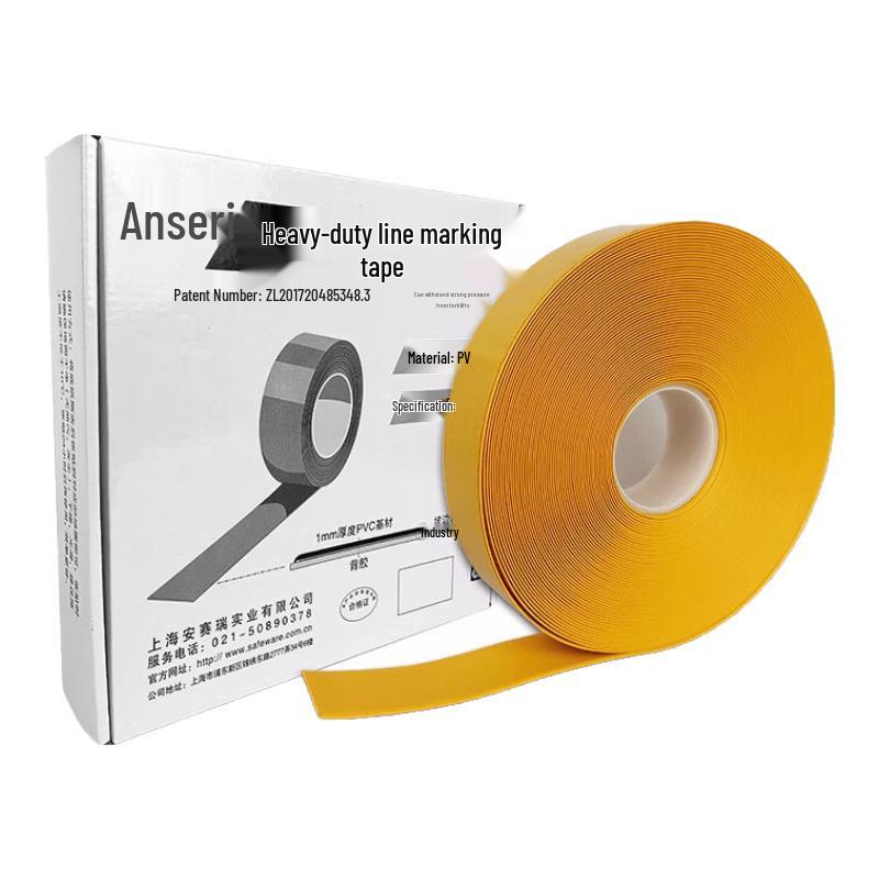 Heavy-Duty Forklift-Resistant Floor Marking Tape 5cm x 30m