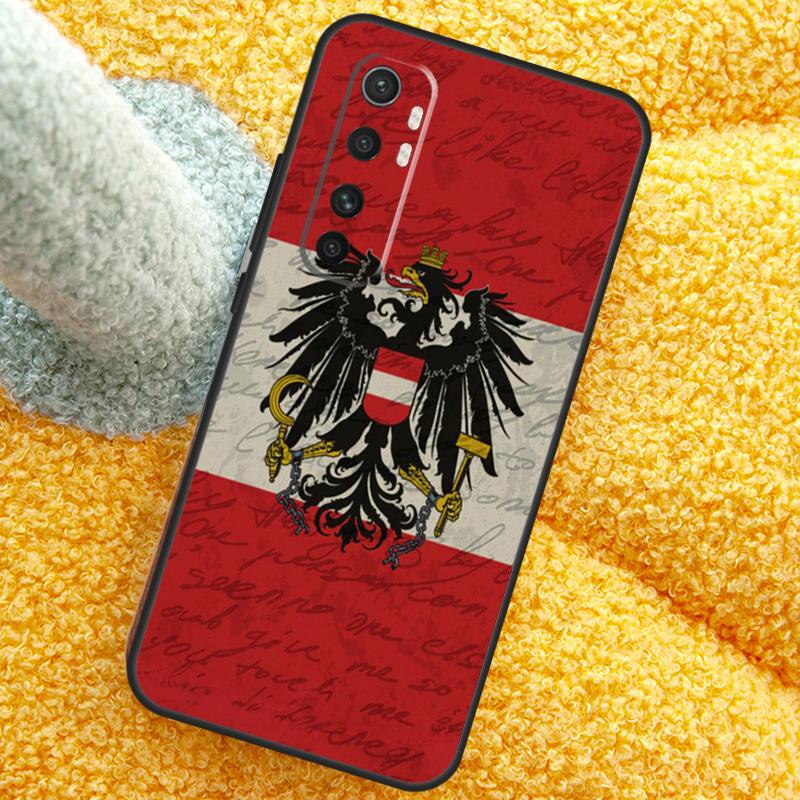 Austria Flag Case For Xiaomi 15T 14T 13T 14 15 Ultra 17 Pro Max Cover For POCO F8 F7 F5 F6 X5 X6 X7 Pro